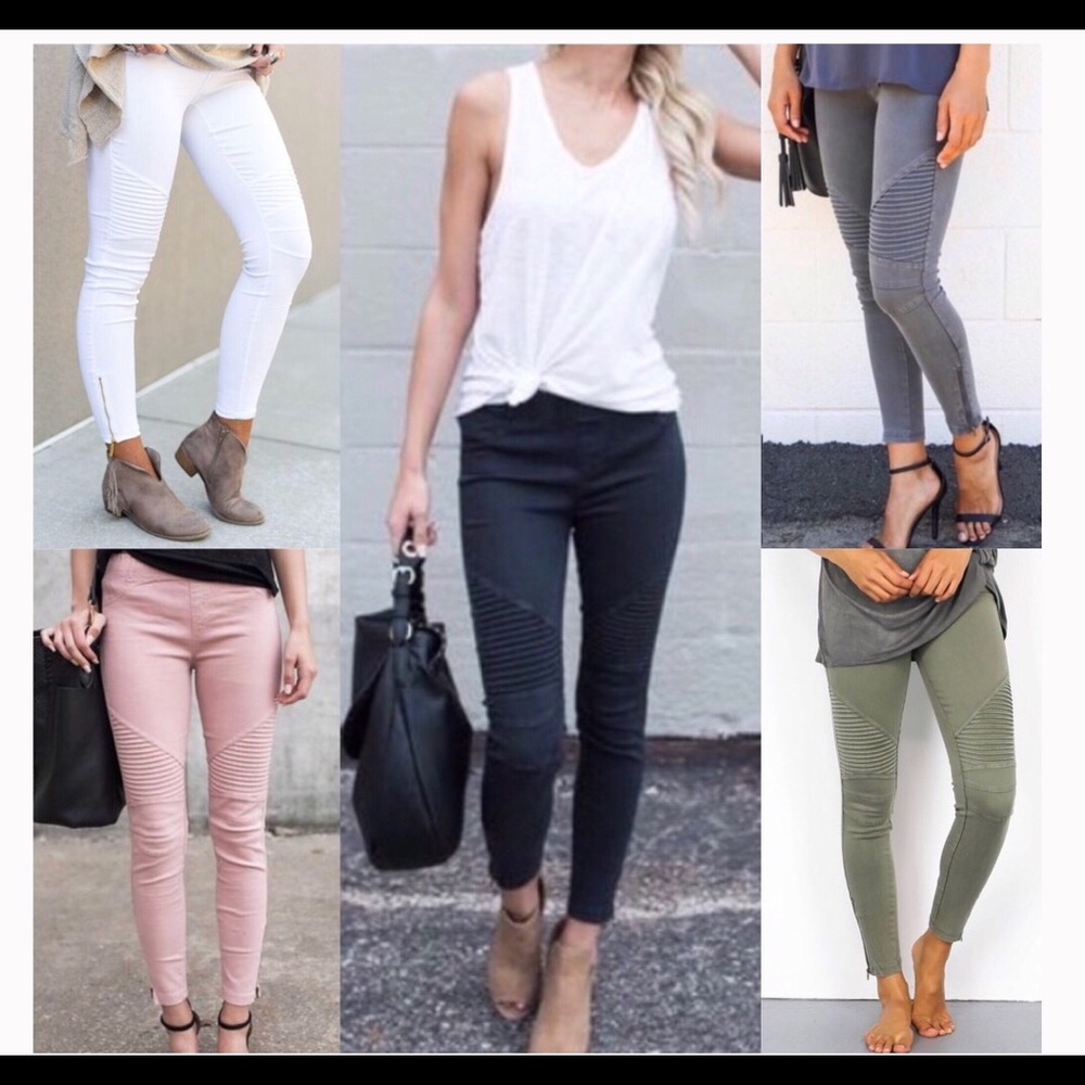🔥🔥FLASH SALE🔥🔥Moto Jeggings🔥🔥 - Picture 2 of 2